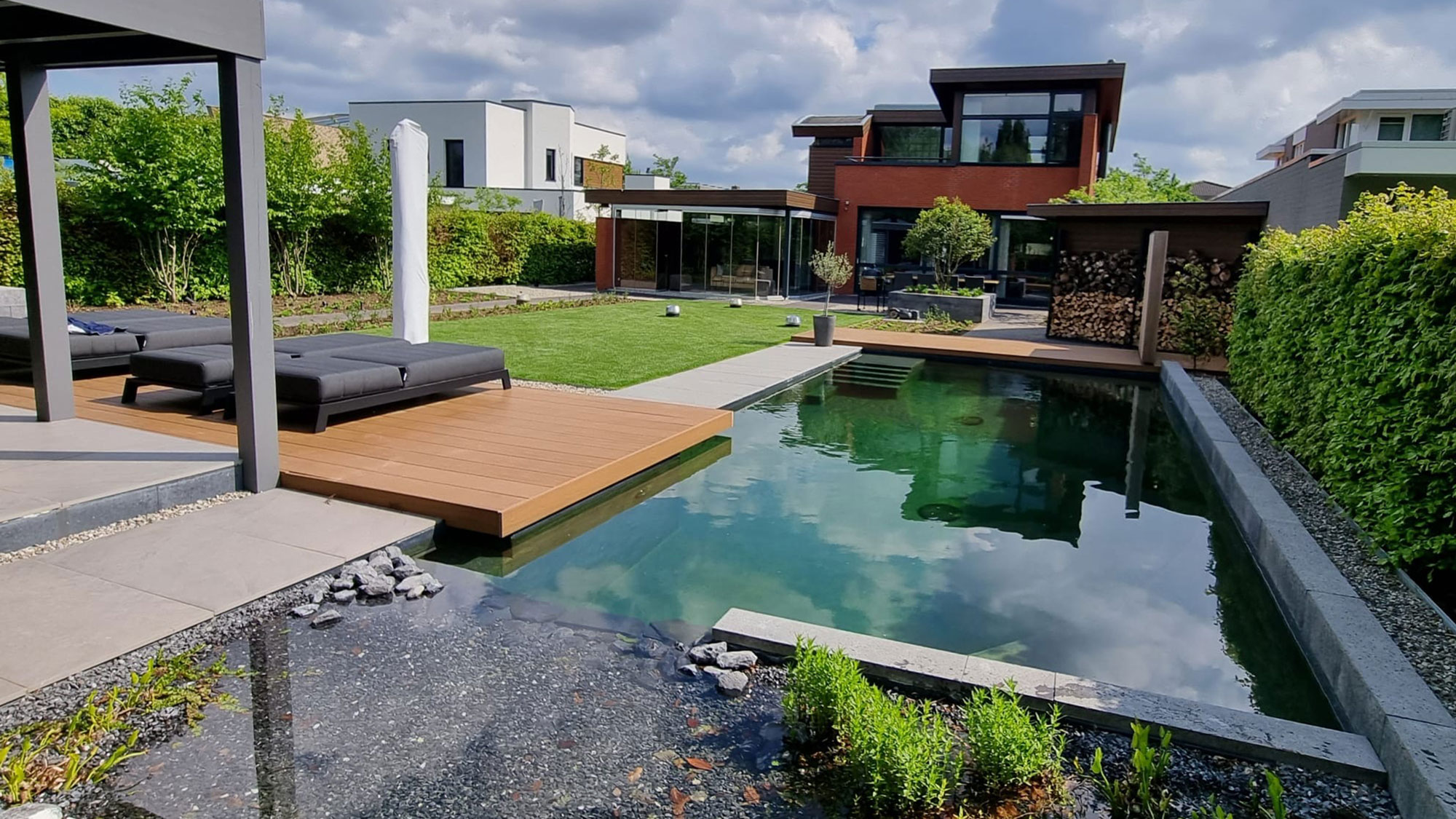 Indicatie zwemvijver aanleggen