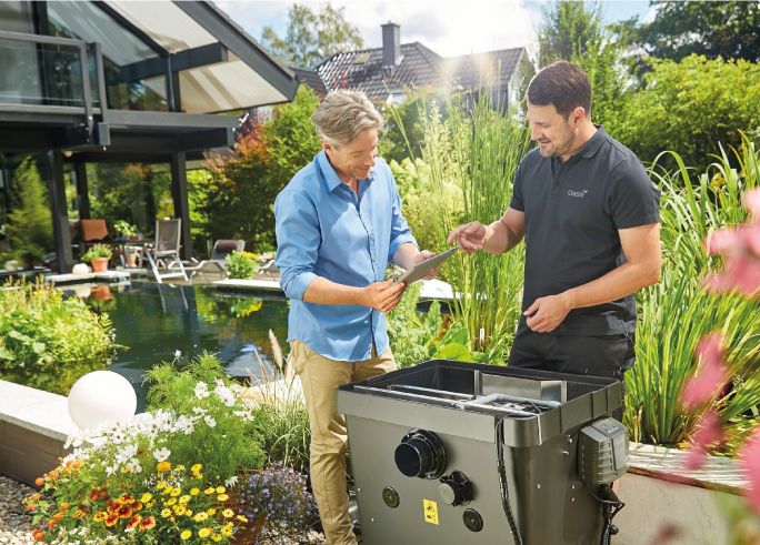 Zwemvijver renovatie